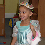 Edina Morningside Preschool dress-up time