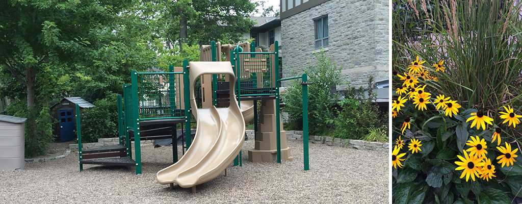 Edina Morningside Preschool play yard